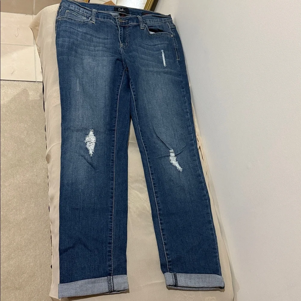 Earl Jeans Dark Blue boyfriend cut Jeans for Women